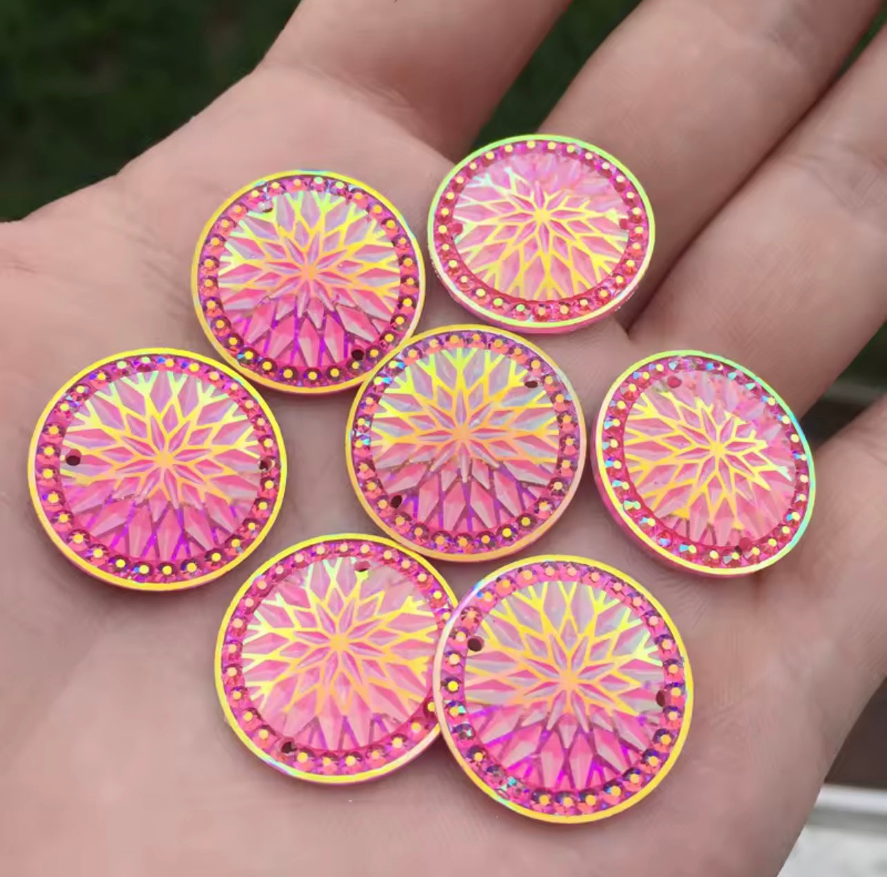 Round Rhinestone 20 mm