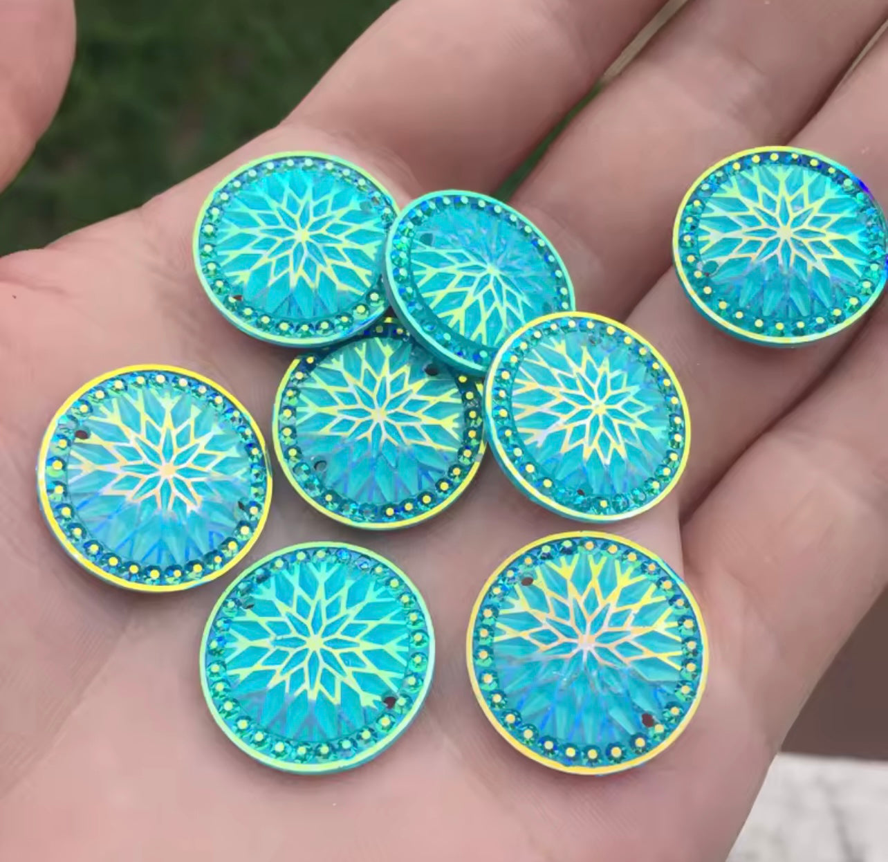Round Rhinestone 20 mm