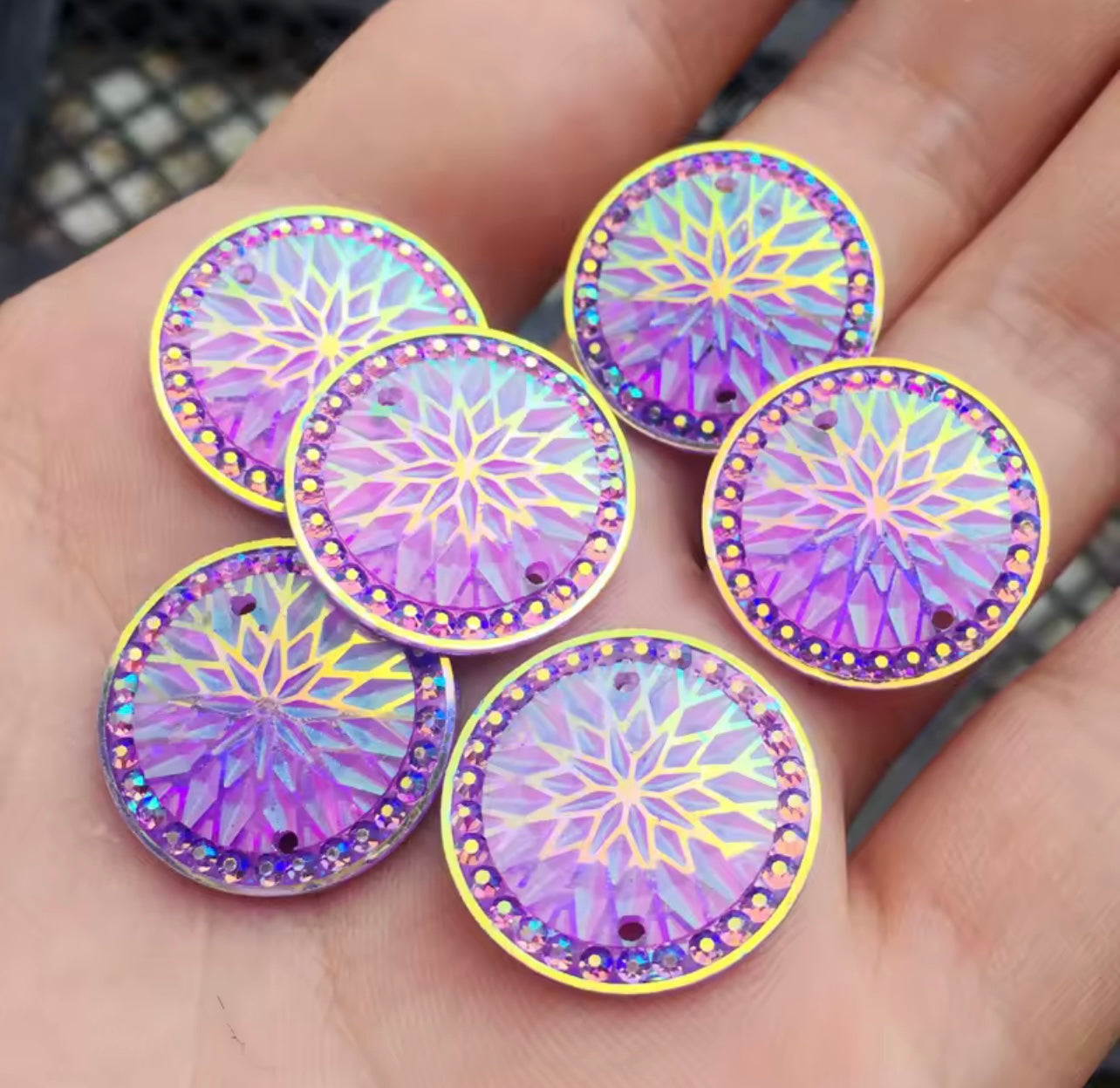 Round Rhinestone 20 mm