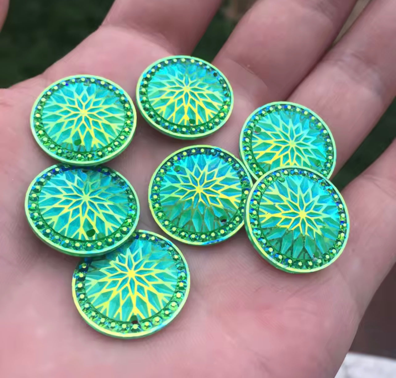 Round Rhinestone 20 mm