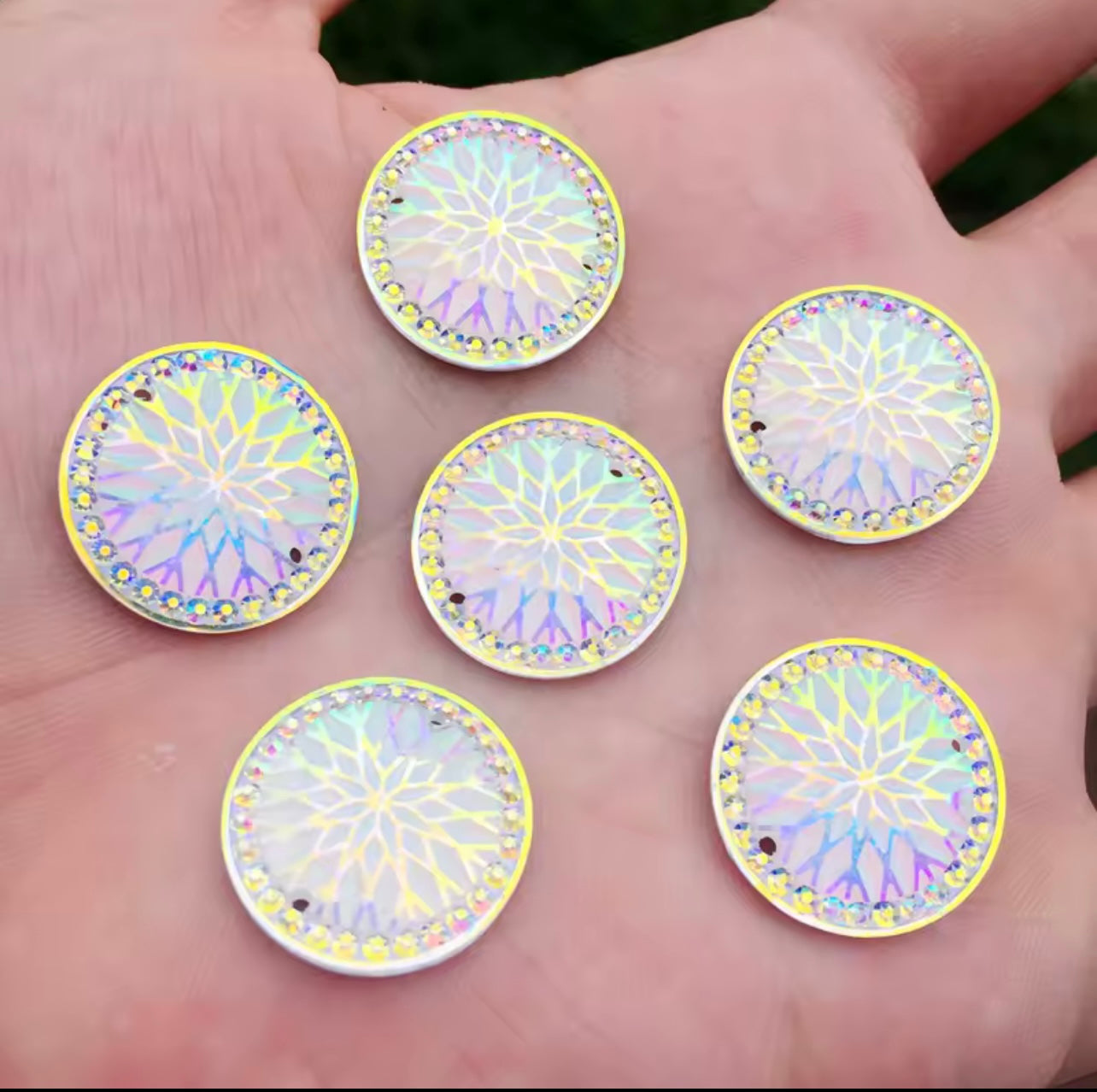 Round Rhinestone 20 mm