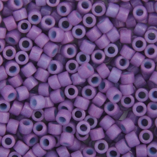 Purple Delica Beads