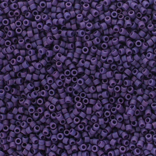 Purple Delica Beads