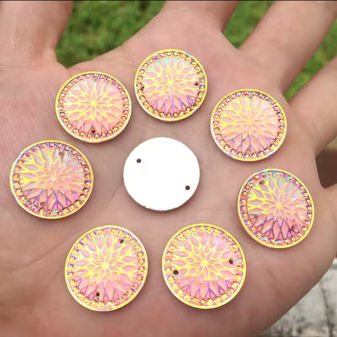 Round Rhinestone 20 mm
