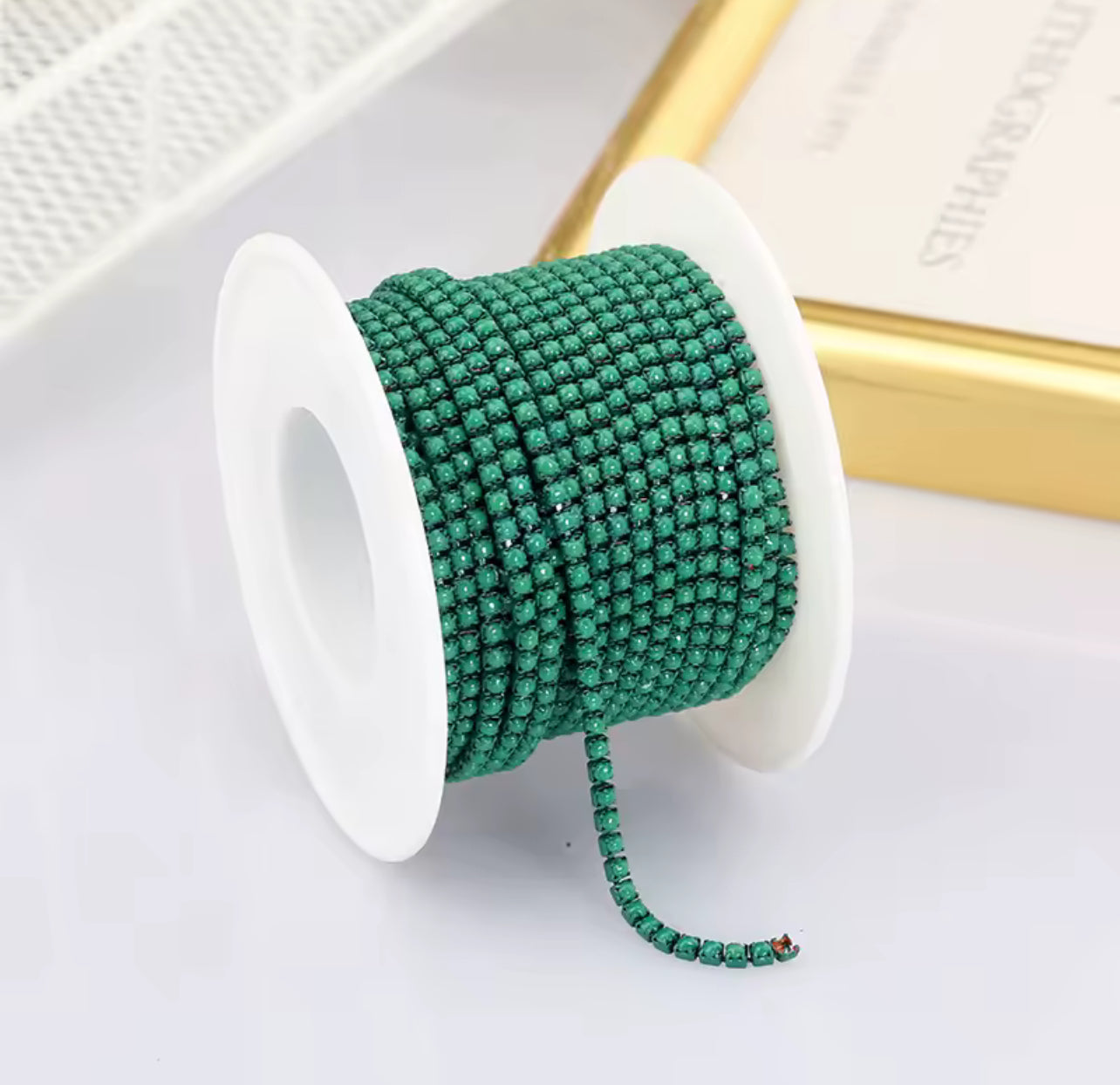 Ss6 Rhinestone metal banding