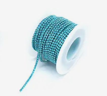 Ss6 Rhinestone metal banding