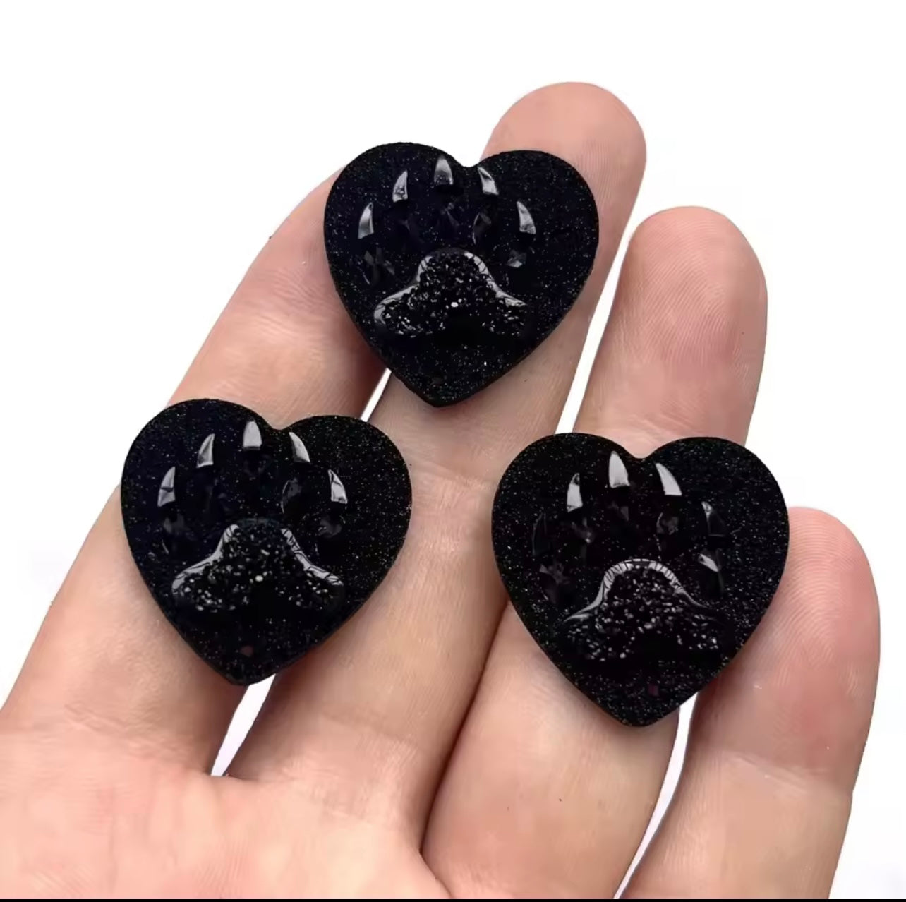 Bear claw hearts