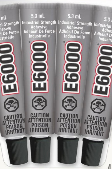 E6000 Industrial Strength Adhesive Mini Tube