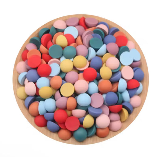 13.5 mm Circle matte cabs