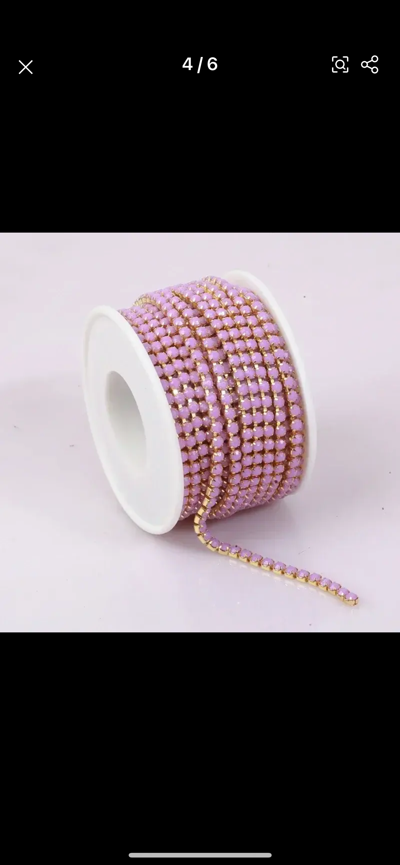 Ss6 Rhinestone metal banding